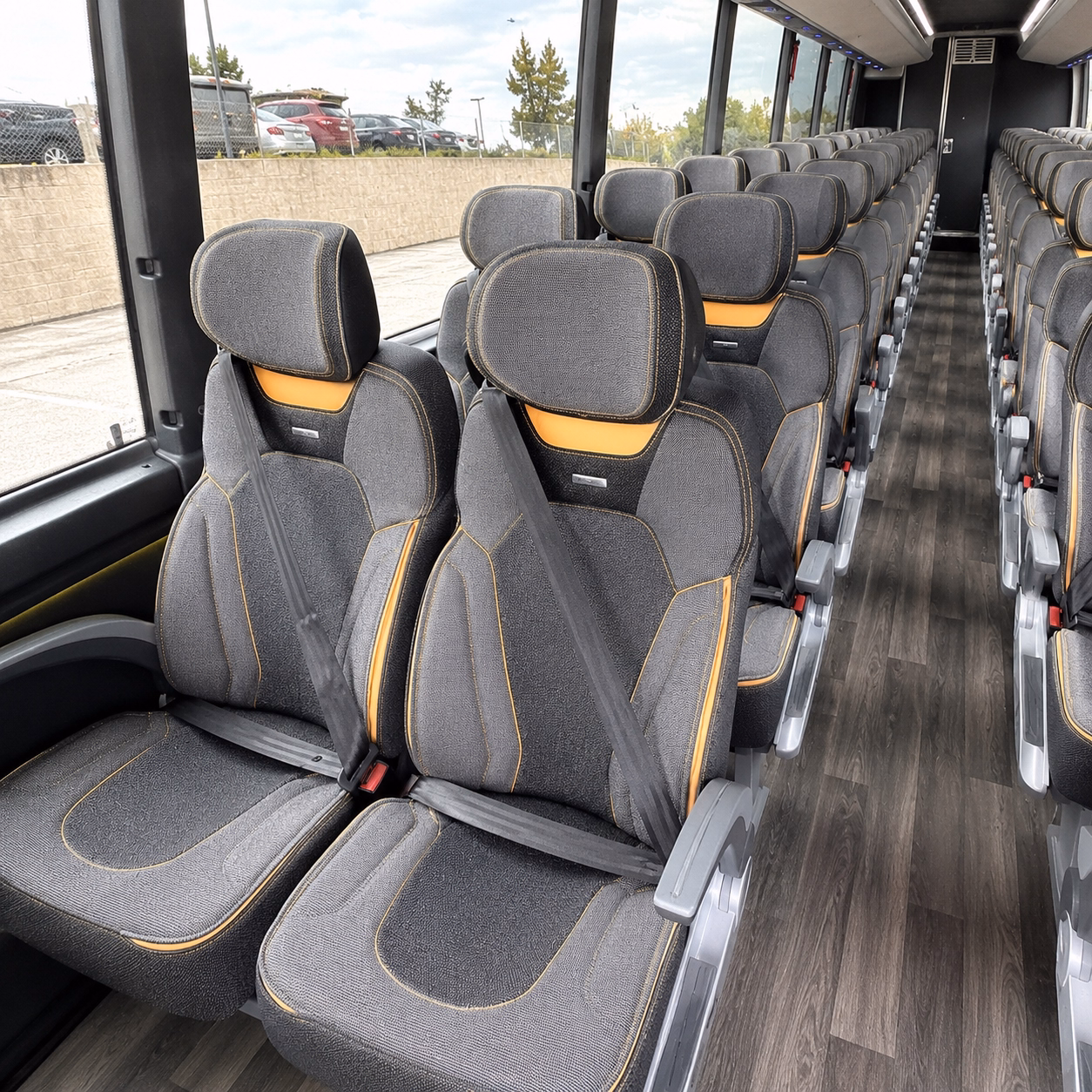 lodi employee transportation onboard seating