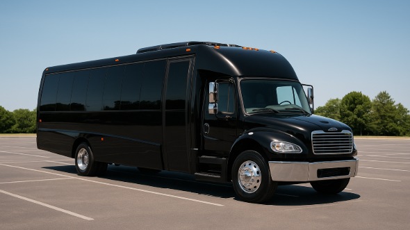 Exterior of Charter Bus Company Lodi's 18 Passenger Minibus in Lodi