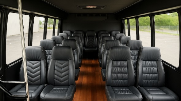 lodi 25 passenger minibus inside