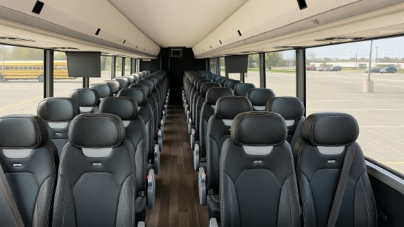 lodi 35 passenger minibus inside