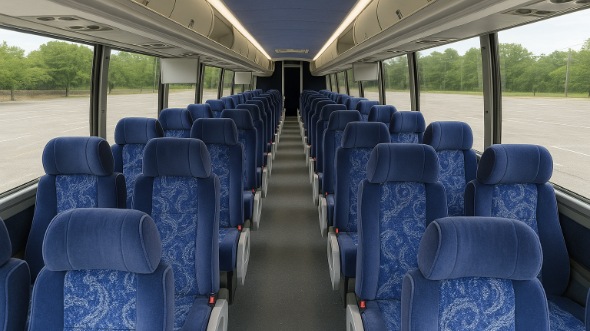 lodi 54 passenger charter bus rental