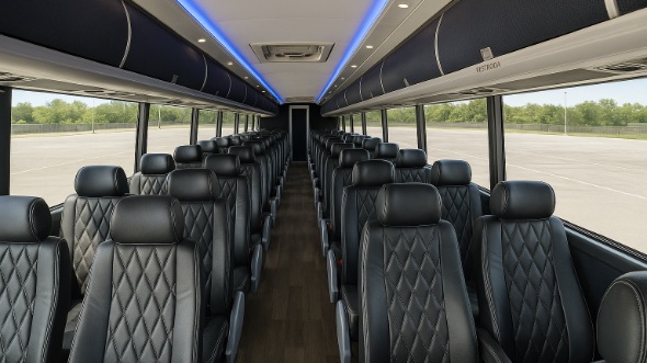 lodi 55 passenger charter bus rental