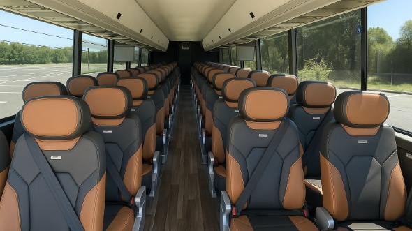 lodi 56 passenger charter bus rental